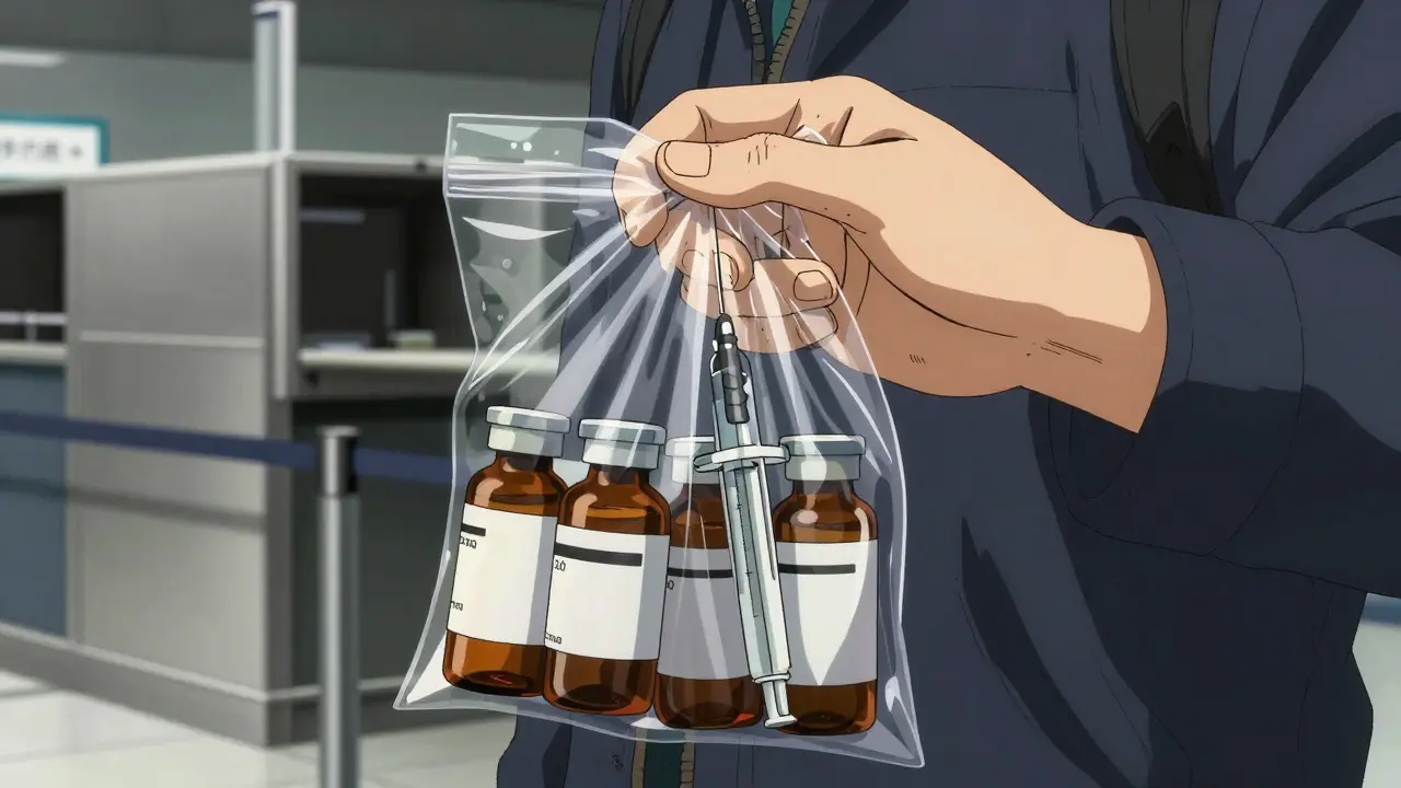 How to Clear Airport Security with Liquid Medications and Supplies